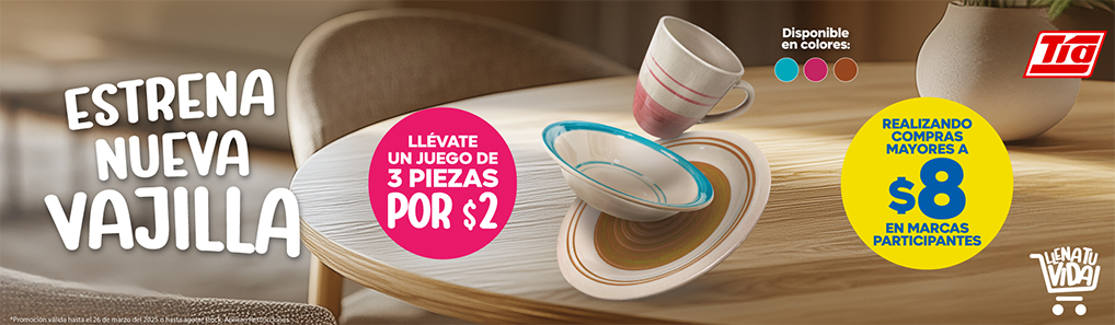 Estrena vajilla